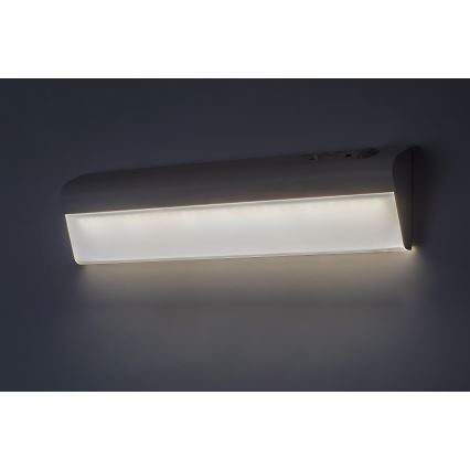 Rabalux - LED Podlinkové svietidlo so senzorom pohybu LED/0,5W/3xAA