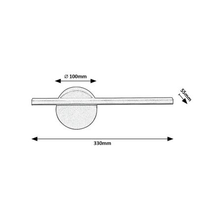 Rabalux - LED Nástenné svietidlo LED/6W/230V 4000K