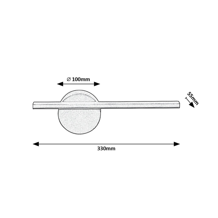 Rabalux - LED Nástenné svietidlo LED/6W/230V 4000K