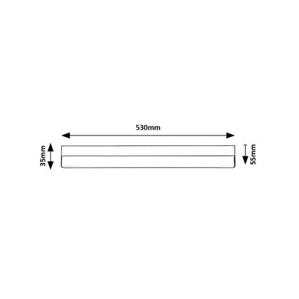 Rabalux - LED Podlinkové svietidlo LED/14W/230V 4000K 53 cm biela