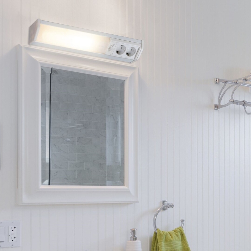 Rabalux - LED Podlinkové svietidlo s 2 zásuvkami LED/10W/230V 4000K 50 cm biela