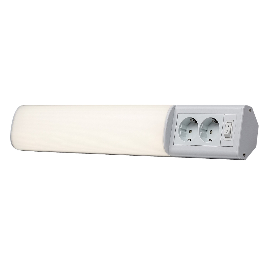 Rabalux - LED Podlinkové svietidlo s 2 zásuvkami LED/10W/230V 4000K 50 cm biela