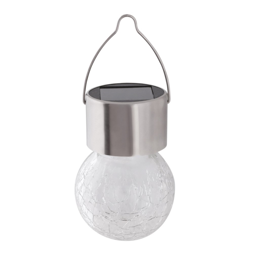 LED RGB Vonkajšie solárne svietidlo s vypínačom  LED/0,06W/1xAA IP44