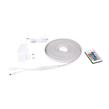 Rabalux - LED RGBW Stmievateľný pásik LED/21W/230V 5 m IP67 + diaľkové ovládanie