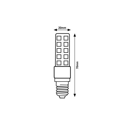 Rabalux - LED Žiarovka T20 E14/6W/230V 3000K