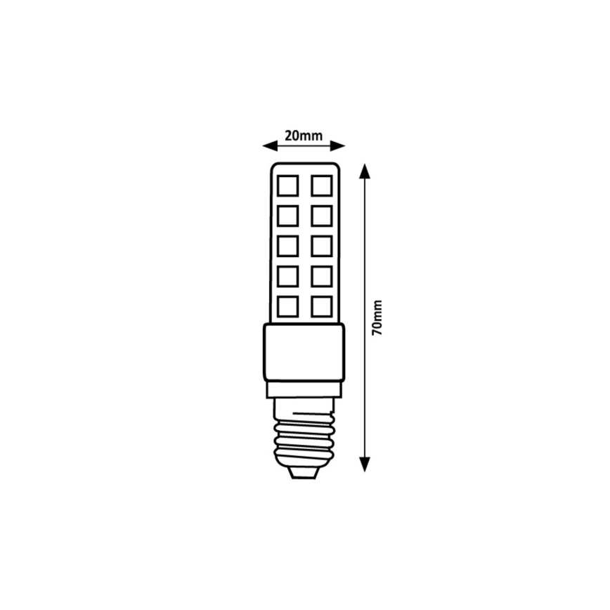 Rabalux - LED Žiarovka T20 E14/6W/230V 3000K