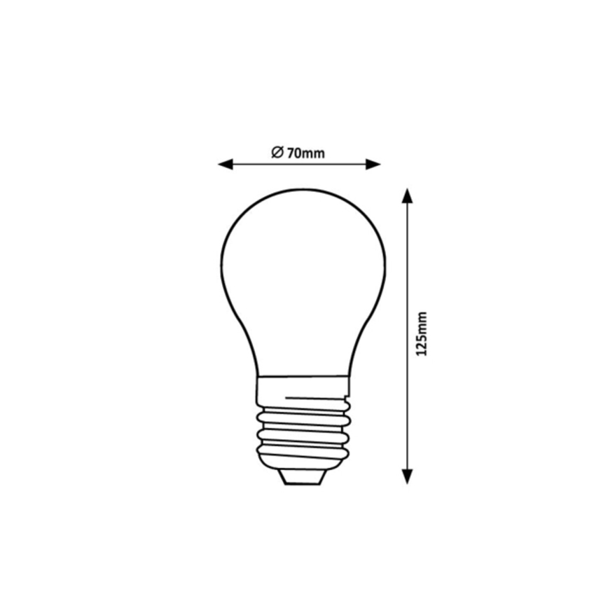 Rabalux - LED žiarovka FILAMENT A70 E27/18W/230V 4000K