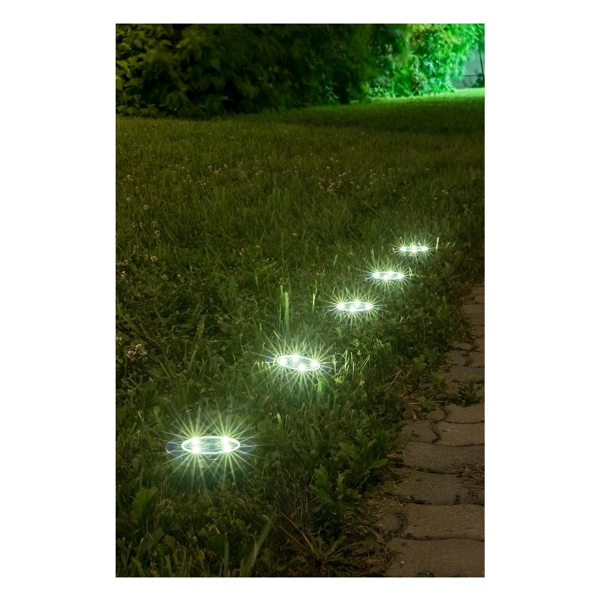 Rabalux - LED Vonkajšie solárne svietidlo so senzorom LED/0,24W/1xAA 400 mAh čierna IP44