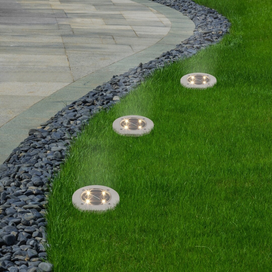 LED Vonkajšie solárne svietidlo so senzorom LED/0,24W/1xAA IP44 čierna