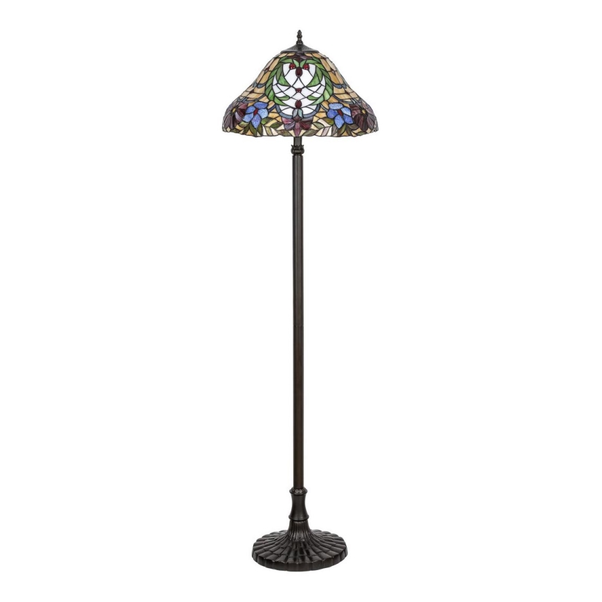 Rabalux - Tiffany vitrážová stojacia lampa 2xE27/60W/230V
