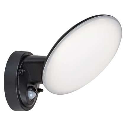 Rabalux - LED Vonkajšie nástenné svietidlo so senzorom LED/12W/230V IP54