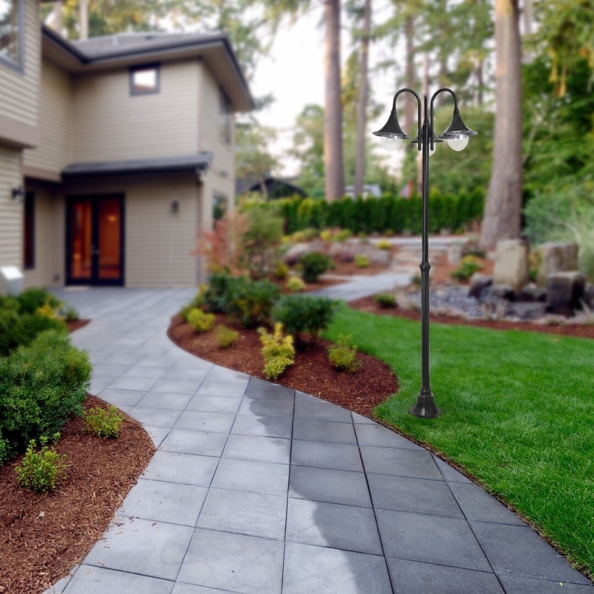 Rabalux - Vonkajšia lampa 3xE27/100W/230V