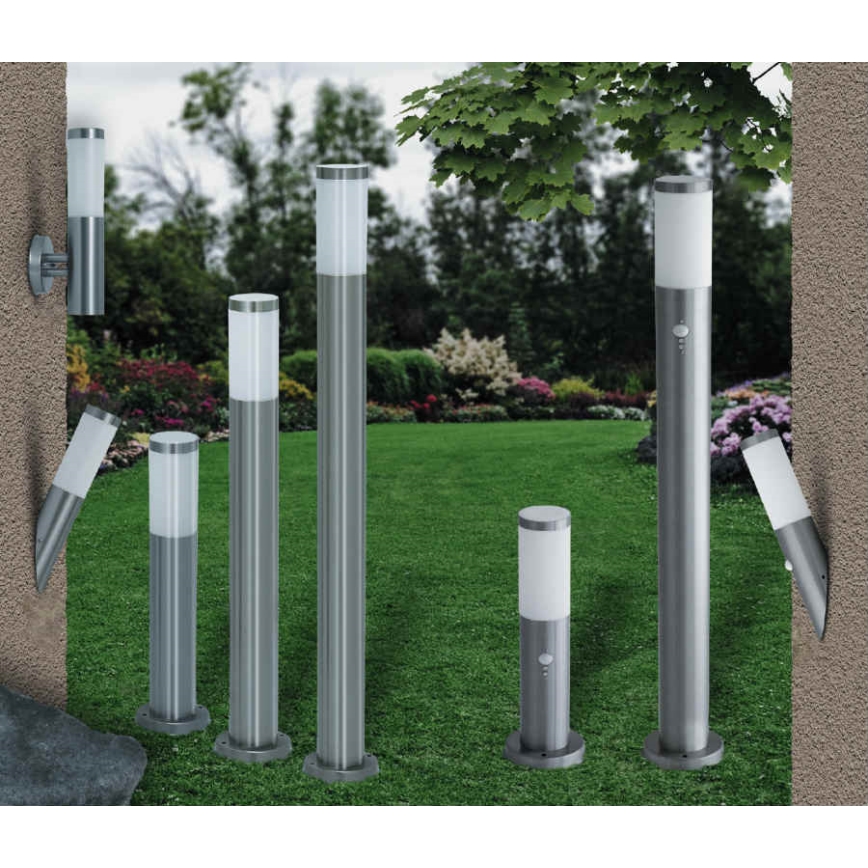 Rabalux 8265 - Vonkajšia lampa INOX TORCH 1xE27/60W