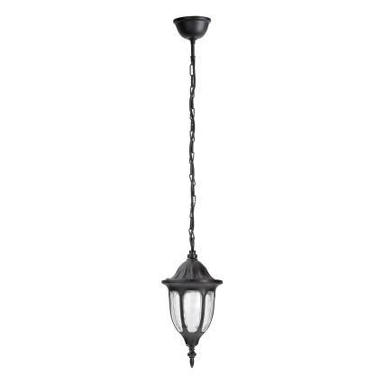 Rabalux - Vonkajší luster 1xE27/60W/230V IP43 čierna