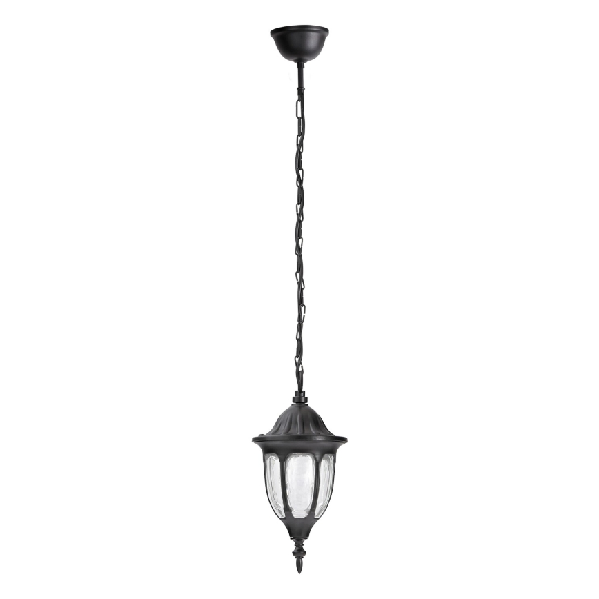 Rabalux - Vonkajší luster 1xE27/60W/230V IP43 čierna