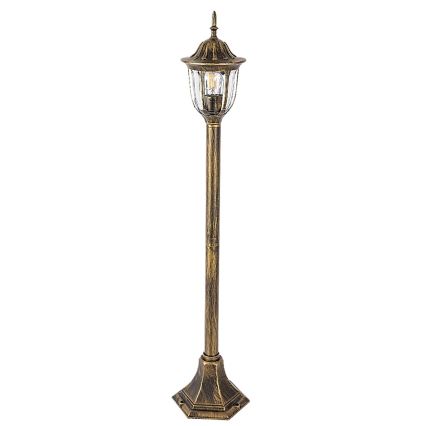 Rabalux - Vonkajšia lampa 1xE27/60W/230V IP43 zlatá/čierna/patina