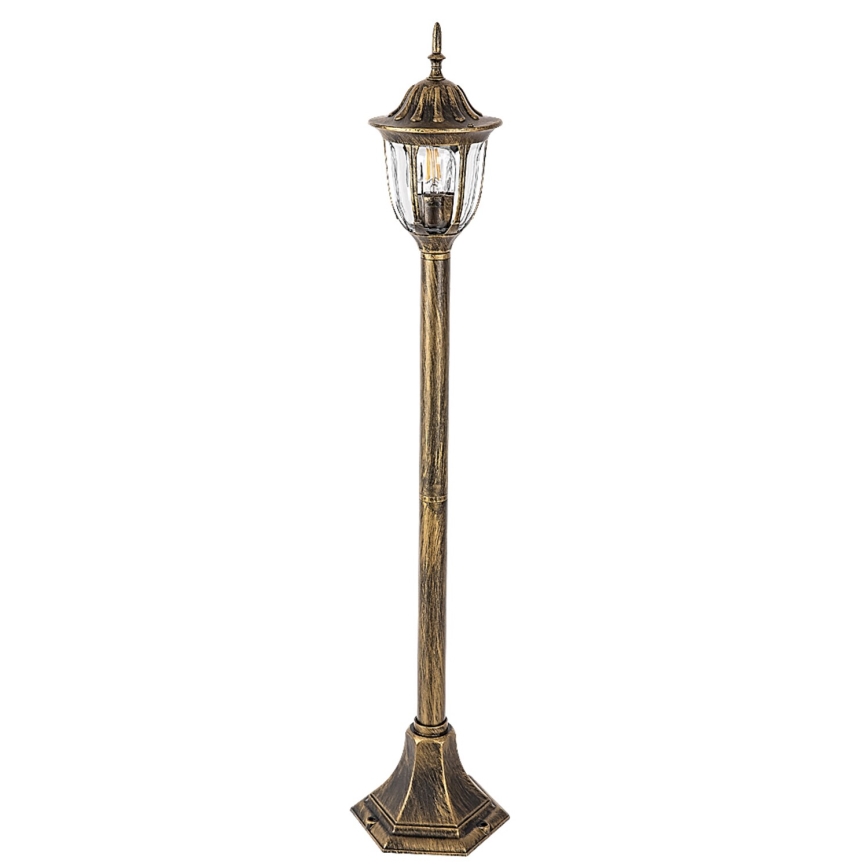 Rabalux - Vonkajšia lampa 1xE27/60W/230V IP43 zlatá/čierna/patina