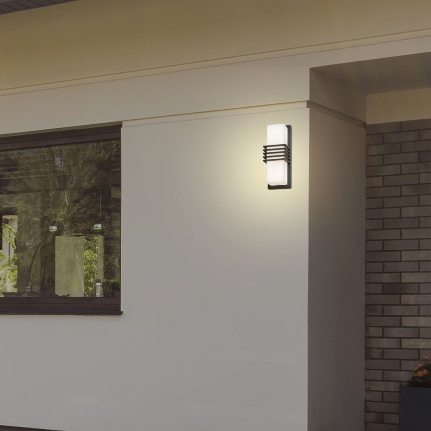 LED Vonkajšie nástenné svietidlo LED/12W/230V IP44 800lm 4000K