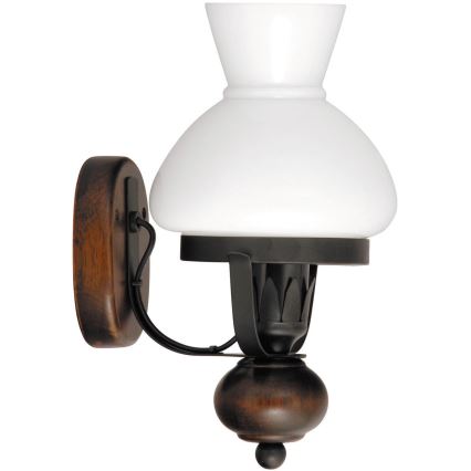 Rabalux - Náhradné sklo k lustru, stolnej lampe a nástennému svietidlu E27 pr. 15 cm biela