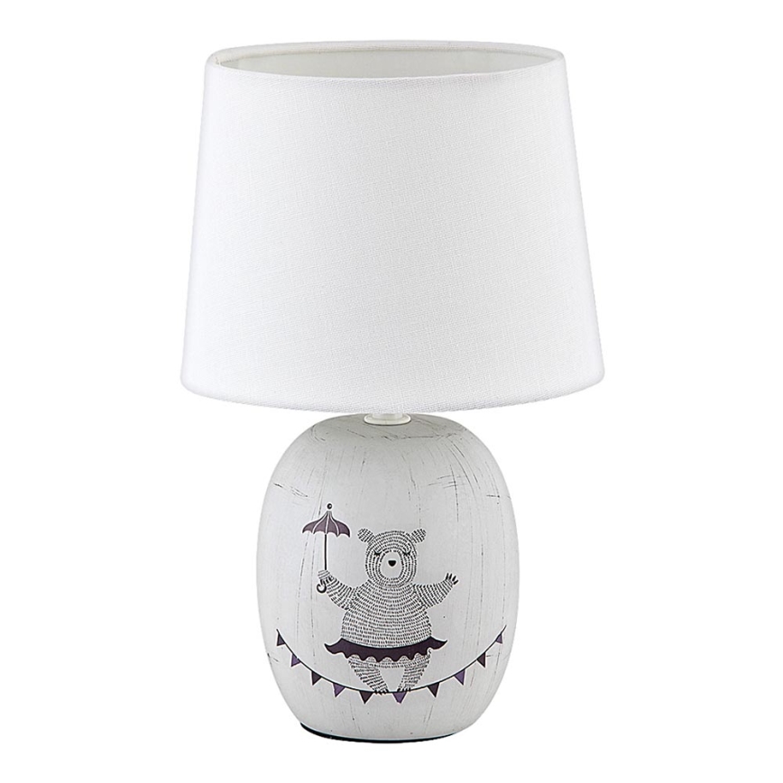 Rabalux - Detská stolná lampa 1xE14/40W/230V šedá
