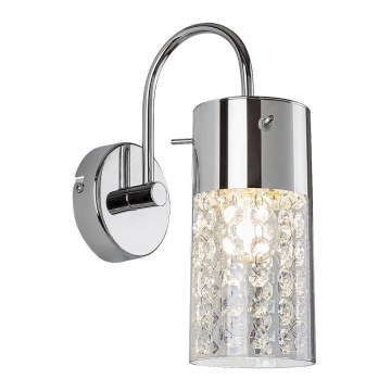 Rabalux - Kúpeľňové nástenné svietidlo 1xE14/40W/230V IP44 lesklý chróm