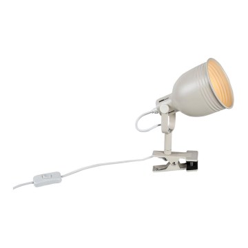 Rabalux - Lampa s klipom 1xE14/25W/230V béžová