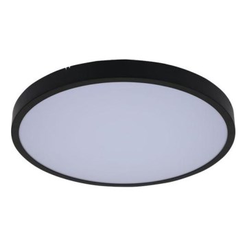 Rabalux - LED Kúpeľňové stropné svietidlo LED/18W/230V 3000/4000/6000K IP44 pr. 30,5 cm čierna