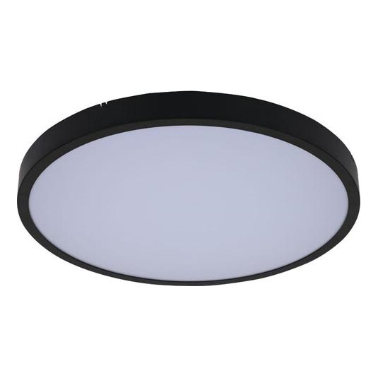 Rabalux - LED Kúpeľňové stropné svietidlo LED/18W/230V 3000/4000/6000K IP44 pr. 30,5 cm čierna