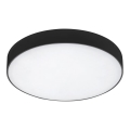 Rabalux - LED kúpeľňové stropné svietidlo LED/24W/230V 2800K/4000K/6000K IP44 čierne pr. 30 cm