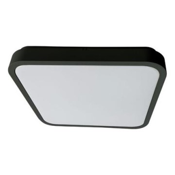 Rabalux - LED Kúpeľňové stropné svietidlo LED/24W/230V 3000/4000/6000K IP44 29x29 cm čierna