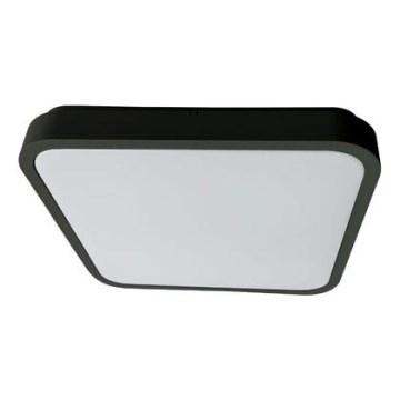 Rabalux - LED Kúpeľňové stropné svietidlo LED/36W/230V 3000/4000/6000K IP44 42x42 cm čierna