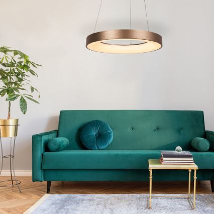 Rabalux - LED Luster na lanku CARMELLA LED/80W/230V pr. 80 cm