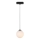 Rabalux - LED Luster na lanku do 1-fázového lištového systému LED/5W/24V 3000K čierna