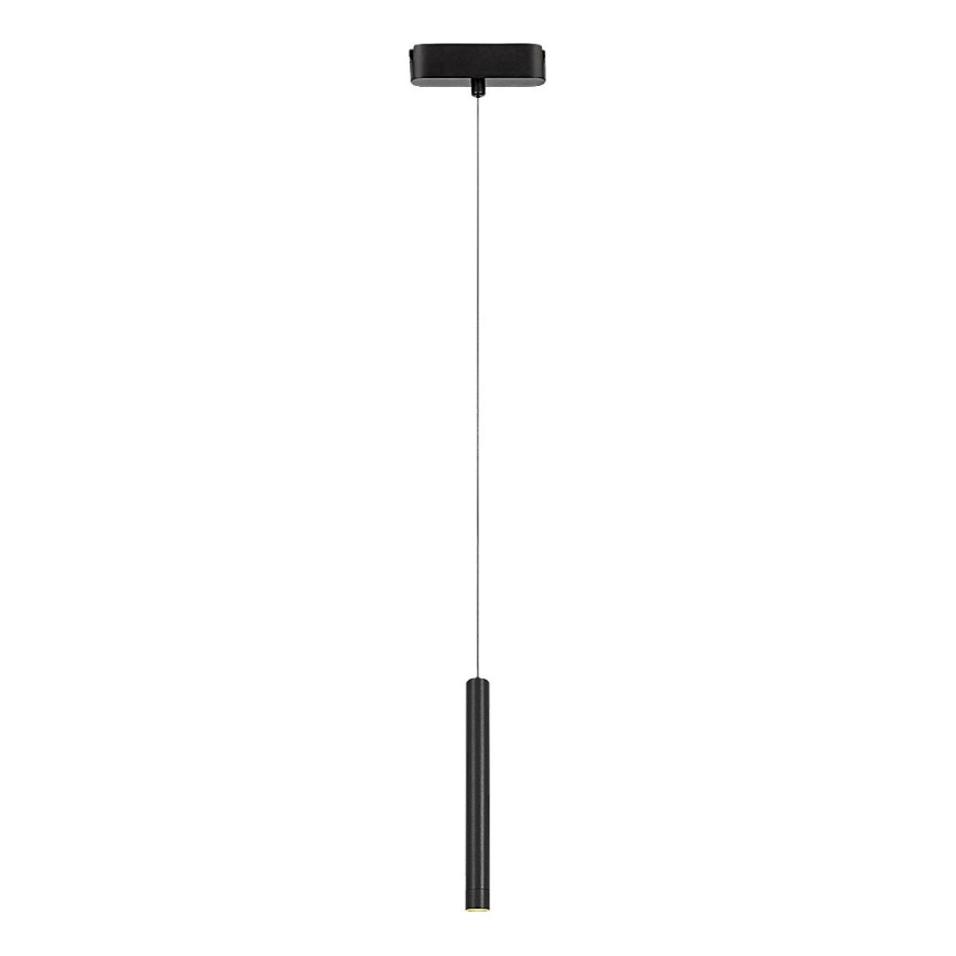 Rabalux - LED Luster na lanku do 1-fázového lištového systému LED/5W/24V 3000K čierna