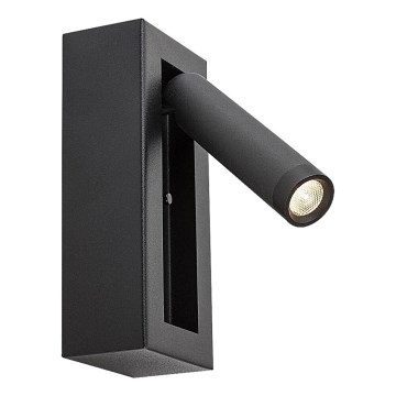Rabalux - LED Nástenné bodové svietidlo LED/4W/230V čierna