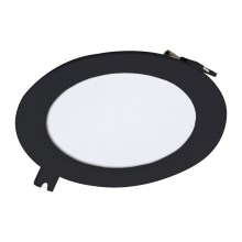 Rabalux - LED Podhľadové svietidlo LED/6W/230V 3000K pr. 12 cm čierna