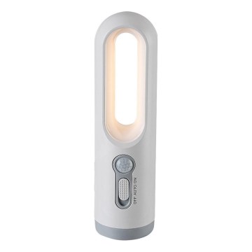 Rabalux - LED Prenosná nabíhacia lampa so senzorom LED/0,8W/3,7V 3000/7000K