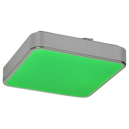 Rabalux - LED RGB Kúpeľňové stmievateľné stropné svietidlo LED/22W/230V 3000-6000K IP44 + diaľkové ovládanie 29x29 cm