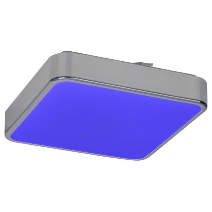 Rabalux - LED RGB Kúpeľňové stmievateľné stropné svietidlo LED/22W/230V 3000-6000K IP44 + diaľkové ovládanie 29x29 cm