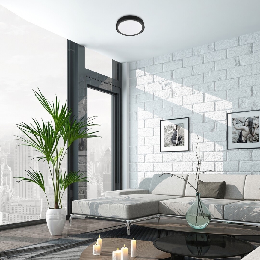 Rabalux - LED RGB stmievateľné stropné svietidlo so snímačom LED/28W/230V 2700-5000K pr. 36 cm + diaľkové ovládanie