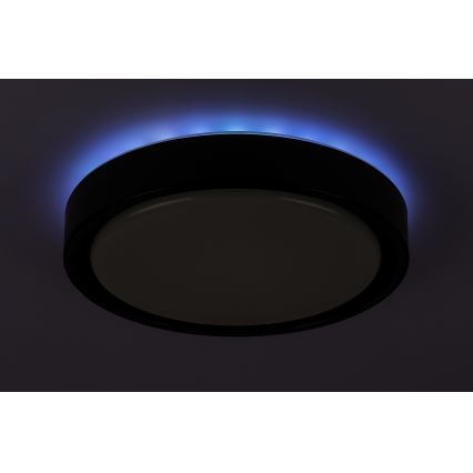 Rabalux - LED RGB stmievateľné stropné svietidlo so snímačom LED/28W/230V 2700-5000K pr. 36 cm + diaľkové ovládanie