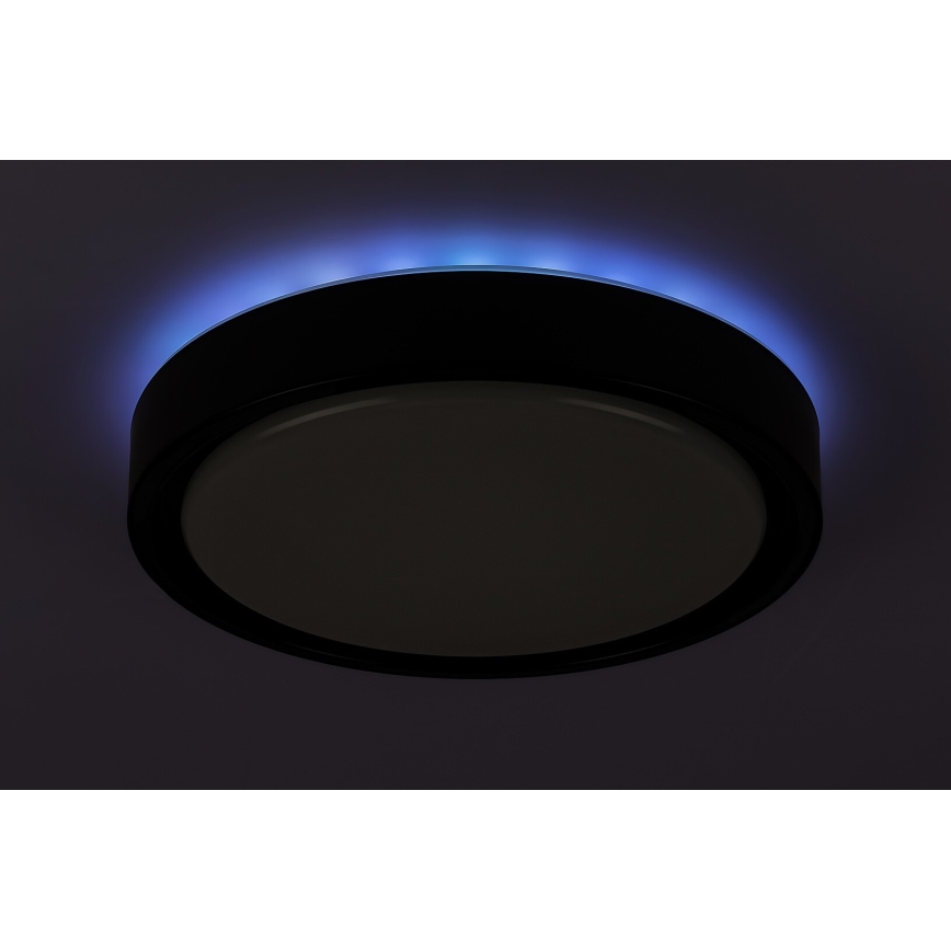 Rabalux - LED RGB stmievateľné stropné svietidlo so snímačom LED/28W/230V 2700-5000K pr. 36 cm + diaľkové ovládanie