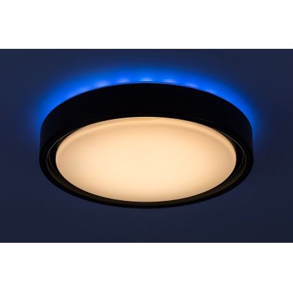 Rabalux - LED RGB stmievateľné stropné svietidlo so snímačom LED/28W/230V 2700-5000K pr. 36 cm + diaľkové ovládanie