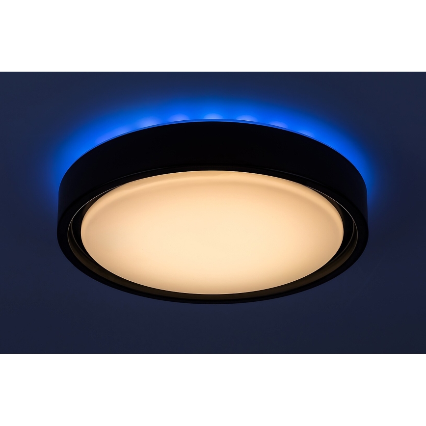 Rabalux - LED RGB stmievateľné stropné svietidlo so snímačom LED/28W/230V 2700-5000K pr. 36 cm + diaľkové ovládanie