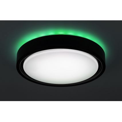 Rabalux - LED RGB stmievateľné stropné svietidlo so snímačom LED/28W/230V 2700-5000K pr. 36 cm + diaľkové ovládanie
