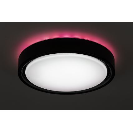 Rabalux - LED RGB stmievateľné stropné svietidlo so snímačom LED/28W/230V 2700-5000K pr. 36 cm + diaľkové ovládanie