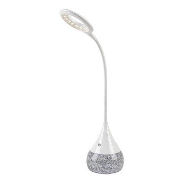 Rabalux - LED RGB Stmievateľná stolná lampa LED/4W/230V biela