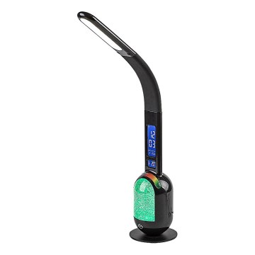 Rabalux - LED RGB Stmievateľná stolná lampa LED/5W/230V čierna