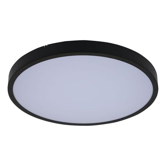 Rabalux - LED RGB Stmievateľné kúpeľňové stropné svietidlo LED/36W/230V 3000-6000K Wi-Fi Tuya IP44 pr. 42 cm čierna + diaľkové ovládanie