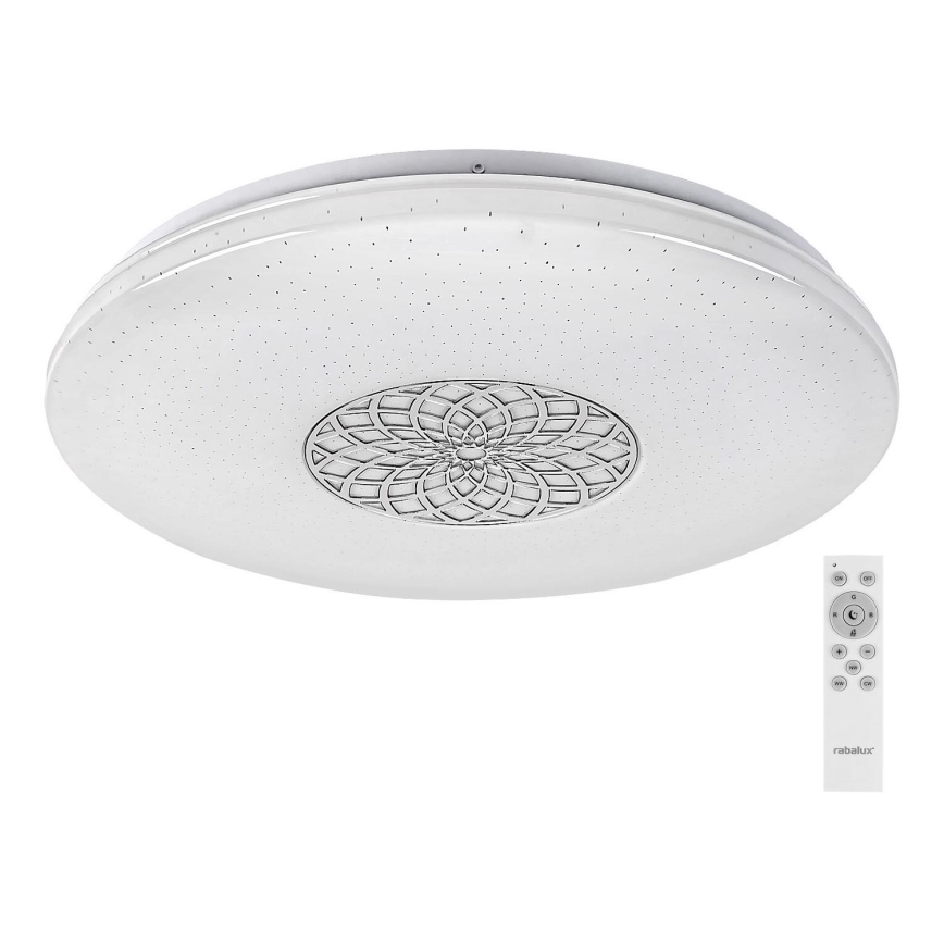 Rabalux - LED RGB Stmievateľné stropné svietidlo LED/24W/230V 3000-6500K Wi-Fi Tuya pr. 39,5 cm + diaľkové ovládanie